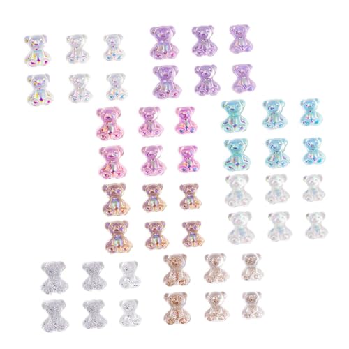 HONITANO 100Stücke Maniküre Harzbär Abziehbilder Teiliges für DIY Nagelkunst Nagelverzierungen aus Hochwertigem Material für Professionelle und Persönliche Anwendungen HONITANO 100Stücke Maniküre Harzbär Abziehbilder Teiliges für DIY Nagelkunst Nagelverzierungen aus Hochwertigem Material für Professionelle und Persönliche Anwendungen von HONITANO