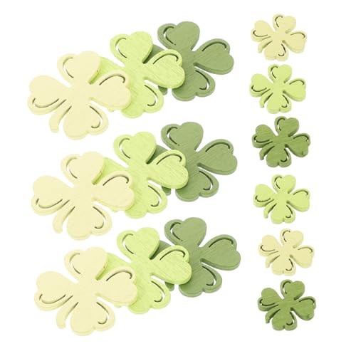 HONITANO 100stücke Holzklee Konfetti Für Patrick's Day Irische Holzscheiben Zur Tischdekoration Glückssymbol Für Feierliche Anlässe Vielseitig Einsetzbar Für Diy-projekte Und Heimdeko HONITANO 100stücke Holzklee Konfetti Für Patrick's Day Irische Holzscheiben Zur Tischdekoration Glückssymbol Für Feierliche Anlässe Vielseitig Einsetzbar Für Diy-projekte Und Heimdeko von HONITANO