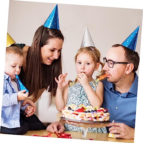 HONITANO 110 Stück Teiliges Partytröten Bunte Pfeifen aus Umweltfreundlichem Kunststoff Lustige Luftrüssel für Kindergeburtstag Karneval Festliche Partypfeifen als Kindergeburtstags Deko von HONITANO