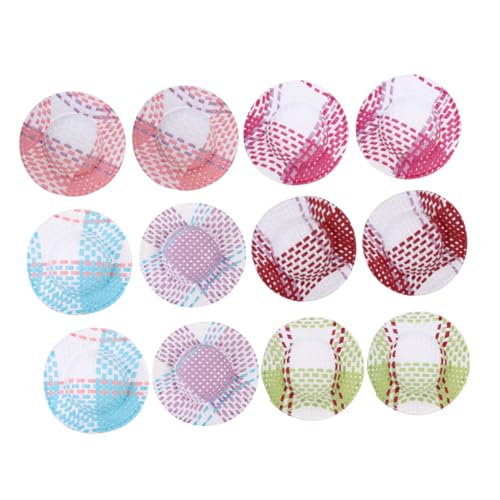 HONITANO 12 Stück Teiliges Miniatur Puppenhüte Bunte Gestreifte Papier Hüte für DIY Bastelprojekte Haaraccessoires Puppenhäuser und Dekoration Langlebig und Farbecht HONITANO 12 Stück Teiliges Miniatur Puppenhüte Bunte Gestreifte Papier Hüte für DIY Bastelprojekte Haaraccessoires Puppenhäuser und Dekoration Langlebig und Farbecht von HONITANO