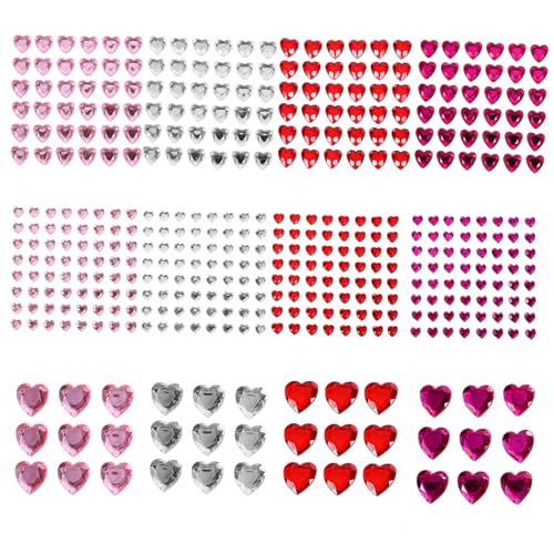 HONITANO 12Blätter Strasssteine für Gesicht und Nägel Acryl Rhinestone Gems Aufkleber für Make Up und Dekoration für Partys und Besondere Anlässe HONITANO 12Blätter Strasssteine für Gesicht und Nägel Acryl Rhinestone Gems Aufkleber für Make Up und Dekoration für Partys und Besondere Anlässe von HONITANO