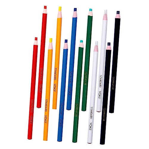 HONITANO 12Stücke Wachsstifte Wasserlösliche Marker für Kreative Malerei Sicher und Langlebig für Leicht Abziehbar DIY Projekte von HONITANO