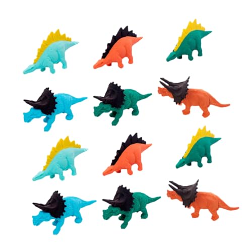 HONITANO 16 Stück Teiliges Dinosaurier Radiergummi für Bunte Cartoon Formen Schadstofffrei Langlebig und Sicher für Schüler als für Jungen und Mädchen HONITANO 16 Stück Teiliges Dinosaurier Radiergummi für Bunte Cartoon Formen Schadstofffrei Langlebig und Sicher für Schüler als für Jungen und Mädchen von HONITANO
