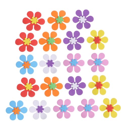HONITANO 160 Stück Teiliges Eva Schaumstoff Blumen Sticker Selbstklebend Bunte Wanddekoration für Kinderzimmer Mädchen Basteln DIY Zubehör für Lehrer Eltern Belohnung Zufällige Farbe HONITANO 160 Stück Teiliges Eva Schaumstoff Blumen Sticker Selbstklebend Bunte Wanddekoration für Kinderzimmer Mädchen Basteln DIY Zubehör für Lehrer Eltern Belohnung Zufällige Farbe von HONITANO