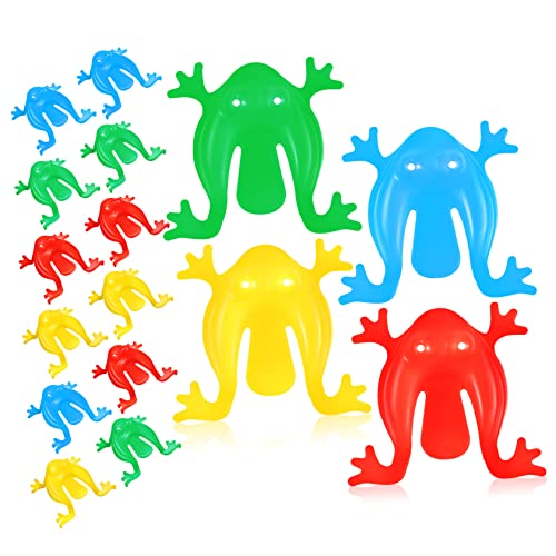 HONITANO 16Stücke Teiliges Froschspielzeug Springende Frösche für Kreative Spielzeuge für Partys und Familienunterhaltung Farben HONITANO 16Stücke Teiliges Froschspielzeug Springende Frösche für Kreative Spielzeuge für Partys und Familienunterhaltung Farben von HONITANO