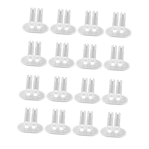 HONITANO 16stücke Doll Stand Teiliges Aus Transparentem Für Puppen Bis Stabiler Puppenständer Für Optimale Präsentation Und Einfacher Kleiderwechsel Für Puppenliebhaber Und Sammler von HONITANO