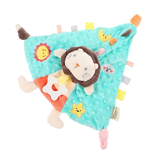 HONITANO 1Stück Comfort Handtuch Sicheres Tierpuppenspielzeug für Weiche Hautfreundliche Dreieckstücher Kauen für Beruhigung Schlaf Perfektes von HONITANO