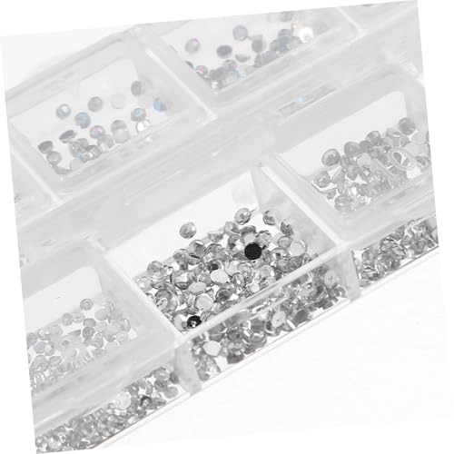 HONITANO 2 Boxen Halbrunde Nagelperlen Kleine Nail Art Charms Langlebige Maniküre Dekoration Vielseitige Nagelverzierung für Kreative Nail Designs Einfache Anwendung Attraktiver Look HONITANO 2 Boxen Halbrunde Nagelperlen Kleine Nail Art Charms Langlebige Maniküre Dekoration Vielseitige Nagelverzierung für Kreative Nail Designs Einfache Anwendung Attraktiver Look von HONITANO