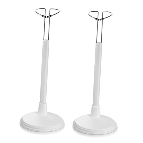 HONITANO 2 Stück Doll Stand Puppenständer Weiß Tragbarer PVC Aufsteller für Puppen Display und Aufbewahrung Zuhause und Geschäft HONITANO 2 Stück Doll Stand Puppenständer Weiß Tragbarer PVC Aufsteller für Puppen Display und Aufbewahrung Zuhause und Geschäft von HONITANO