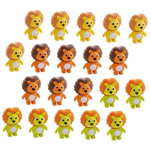 HONITANO 20 Stück Niedliche Radiergummis für Cartoon Tier Design Weiche Textur Schadstofffrei für Schüler und Schulbedarf Bunte Mini Radierer für Schreibfehlerkorrektur Zufällige Farbe HONITANO 20 Stück Niedliche Radiergummis für Cartoon Tier Design Weiche Textur Schadstofffrei für Schüler und Schulbedarf Bunte Mini Radierer für Schreibfehlerkorrektur Zufällige Farbe von HONITANO