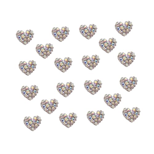 HONITANO 20 Stück Teiliges Nagel Schmuck Herzförmige Strasssteine Nail Rhinestone Nail Heart Decal Glitzer für DIY Nageldekorationen und Besondere Anlässe HONITANO 20 Stück Teiliges Nagel Schmuck Herzförmige Strasssteine Nail Rhinestone Nail Heart Decal Glitzer für DIY Nageldekorationen und Besondere Anlässe von HONITANO