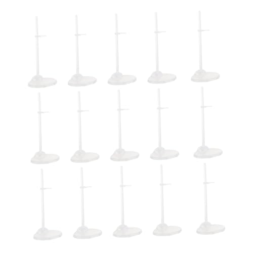 HONITANO 20 Stück Teiliges Transparentes Puppenständer aus Premium mit Breiter Basis Verstellbare Halterungen für Verschiedene Puppengrößen Stabiler Halt für Puppenvitrine und Kinderspiele HONITANO 20 Stück Teiliges Transparentes Puppenständer aus Premium mit Breiter Basis Verstellbare Halterungen für Verschiedene Puppengrößen Stabiler Halt für Puppenvitrine und Kinderspiele von HONITANO