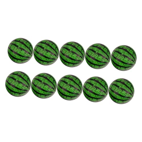 HONITANO 20 Stück Teiliges Watermelon Bounce Balls Elastische Bunte Springbälle aus Robustem Gummi Pädagogisches für Fördert Koordination und Farberkennung für Indoor und Zufällige Farbe von HONITANO