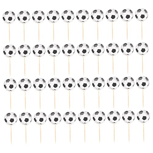 HONITANO 24 Stück Fußball-zahnstocher-flagge Muffin-topper Party-kuchen-topper Kuchenverzierung Kuchendeckel Desserteinsatz Topper Cupcake-topper Papier HONITANO 24 Stück Fußball-zahnstocher-flagge Muffin-topper Party-kuchen-topper Kuchenverzierung Kuchendeckel Desserteinsatz Topper Cupcake-topper Papier von HONITANO