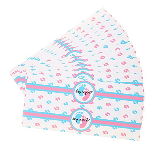 HONITANO 24stücke Geschlecht Enthüllung Wasserflaschen Etiketten Dekoration Für Babyparty Team Junge Oder Mädchen Sticker Für Gender Reveal Feierlichkeiten von HONITANO