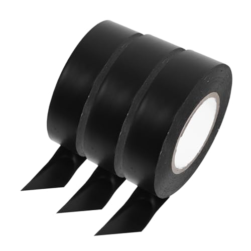 HONITANO 3 Rollen Isolierband Hochtemperatur Klebeband für Elektrische Anwendungen Korrosionsbeständig für Verkabelungsprojekte PVC von HONITANO