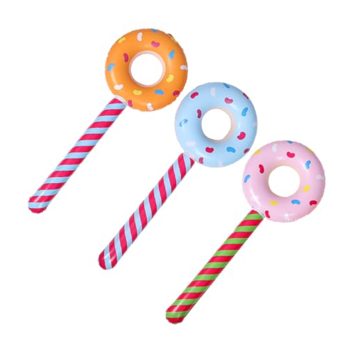 HONITANO 3 Stück Aufblasbares Donut- Donut-party-dekorationen Aufblasbarer Donut Donut-ballon Süßigkeiten Ballons Riesige Süßigkeitendekorationen Donut Aufblasbar Pvc HONITANO 3 Stück Aufblasbares Donut- Donut-party-dekorationen Aufblasbarer Donut Donut-ballon Süßigkeiten Ballons Riesige Süßigkeitendekorationen Donut Aufblasbar Pvc von HONITANO