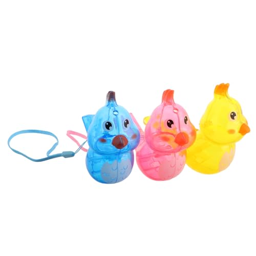HONITANO 3 Stück Teiliges Bunte Vogelpfeifen aus Kunststoff Realistische Wassermusik Spielerisches Sprechtraining Sicher und Tragbar für Kinderparty und Lernspielzeug von HONITANO
