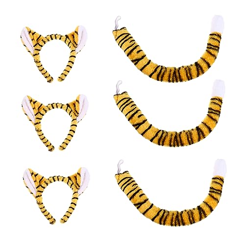 HONITANO 3 Stück Tier Haarreifen mit Accessoires Süßes Cosplay Party für Jungen für Geburtstagsfeiern und Verkleidungsevents HONITANO 3 Stück Tier Haarreifen mit Accessoires Süßes Cosplay Party für Jungen für Geburtstagsfeiern und Verkleidungsevents von HONITANO