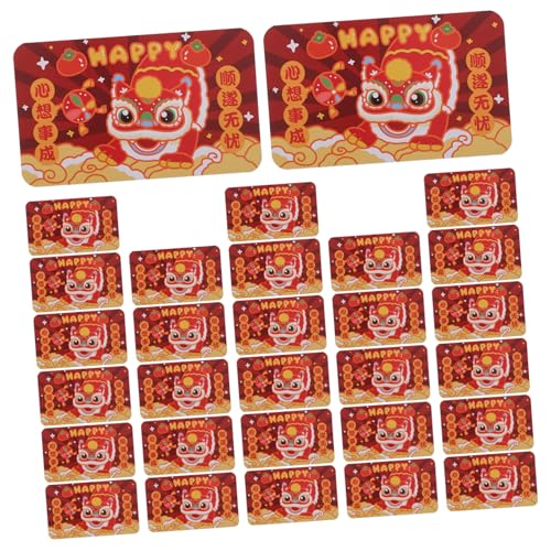 HONITANO 30 Stück Rubbellos-Geschenkkarte Spiele des neuen Jahres Partyspiele für das neue Jahr für familienspiele glückskarten Neujahrskarten Neujahrsgeschenke Papier rot HONITANO 30 Stück Rubbellos-Geschenkkarte Spiele des neuen Jahres Partyspiele für das neue Jahr für familienspiele glückskarten Neujahrskarten Neujahrsgeschenke Papier rot von HONITANO