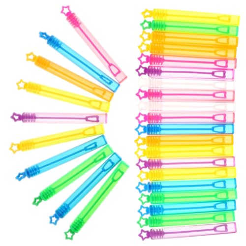 HONITANO 30Stücke DIY Blasen Zauberstäbe Tragbare Leere Blasenflaschen für Partys Hochzeiten und Outdoor Aktivitäten Cartoon Design Robust und Sicher der Anwendung HONITANO 30Stücke DIY Blasen Zauberstäbe Tragbare Leere Blasenflaschen für Partys Hochzeiten und Outdoor Aktivitäten Cartoon Design Robust und Sicher der Anwendung von HONITANO