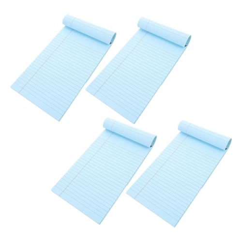 HONITANO 4 Stück Teiliges Notizblock Liniert mit Abreißbaren Seiten Vielseitige Memo Pads für Büro Schule und Zuhause Praktisches Schreibpapier für Notizen und Terminplanung HONITANO 4 Stück Teiliges Notizblock Liniert mit Abreißbaren Seiten Vielseitige Memo Pads für Büro Schule und Zuhause Praktisches Schreibpapier für Notizen und Terminplanung von HONITANO