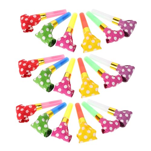 HONITANO 40 Stück Blow Dragon Whistle Party Blowers Krachmacher Für Kindergeburtstag Blowers Partypfeifen Für Blowouts Party Favors Krachmacher Blowouts Pfeifen Spielzeughupe Kunststoff von HONITANO