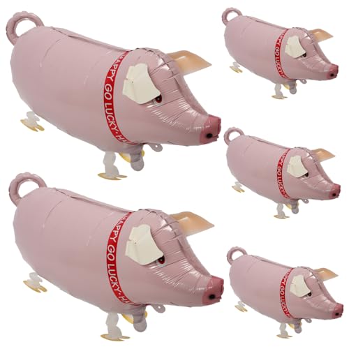 HONITANO 5 Stück Ballon Groß Schweine Für Party Kinderspielzeug Aufblasbares Aufblasbares Aufblasendes Aufblasendes Partei Aufblasbar Rosa Aluminiumfolie HONITANO 5 Stück Ballon Groß Schweine Für Party Kinderspielzeug Aufblasbares Aufblasbares Aufblasendes Aufblasendes Partei Aufblasbar Rosa Aluminiumfolie von HONITANO