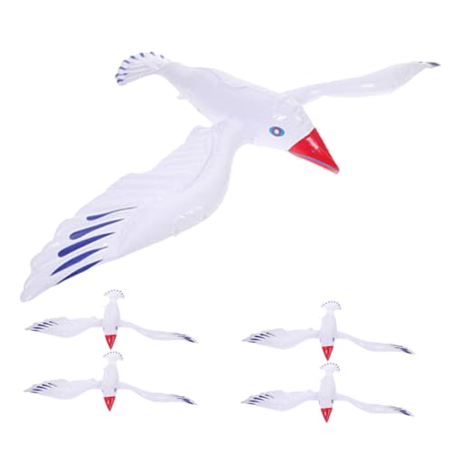 HONITANO 5 Stück Teiliges Aufblasbares Möwen Robustem Langlebige Strand Pooldeko Wiederverwendbare Party-deko für Geburtstag Vielseitiges für Erwachsene HONITANO 5 Stück Teiliges Aufblasbares Möwen Robustem Langlebige Strand Pooldeko Wiederverwendbare Party-deko für Geburtstag Vielseitiges für Erwachsene von HONITANO