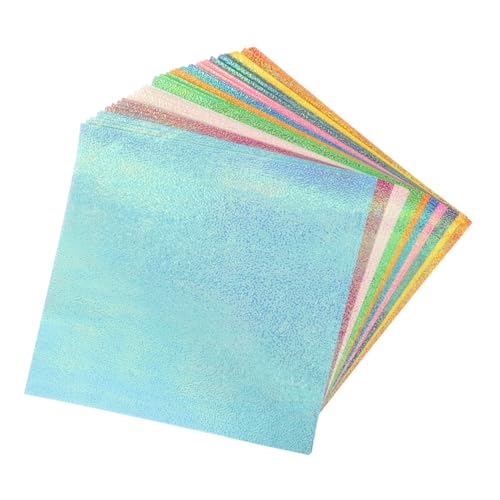 HONITANO 50 Stück Origami Papier Perlmutt Glanz Quadratisch Bastelpapier für DIY Scrapbooking Faltpapier Sternen Flugzeuge Bastelprojekte Reißfest und Farbbeständig HONITANO 50 Stück Origami Papier Perlmutt Glanz Quadratisch Bastelpapier für DIY Scrapbooking Faltpapier Sternen Flugzeuge Bastelprojekte Reißfest und Farbbeständig von HONITANO