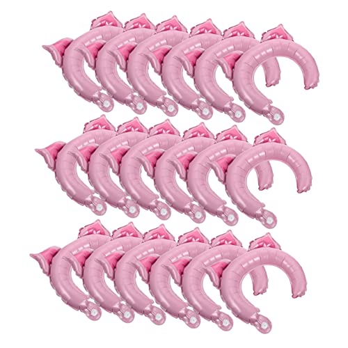 HONITANO 50 Stück Stirnband Lustige Party Haar Accessoires Ballon Nummer Cartoon Tiere Dekorationen Stirnbänder Aufblasbares Tier Aufblasbares Haarband Kopfbänder Aluminiumfolie von HONITANO