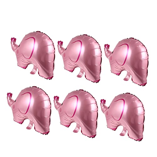 HONITANO 6 Stück Elefantenballon Dekoration Glücklich Partyballons Sportthema -folienballon Sportballon -ballon -show-ballon Kleine Folienballons Rosa Aluminiumfolie HONITANO 6 Stück Elefantenballon Dekoration Glücklich Partyballons Sportthema -folienballon Sportballon -ballon -show-ballon Kleine Folienballons Rosa Aluminiumfolie von HONITANO