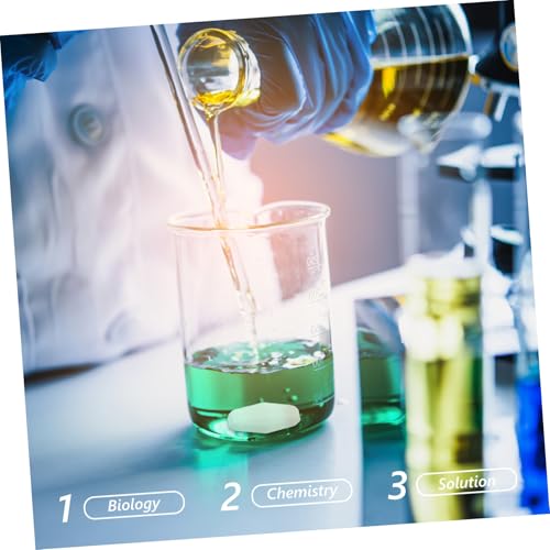 HONITANO 6 Stück Ptfe Magnetische Rührstäbe für Labor Chemie und Biologie Langlebige Chemikalienbeständige Mischstäbe Präzises Gleichmäßiges Mischen für Rührplatten von HONITANO