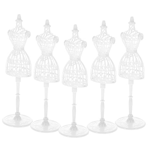 HONITANO 6 Stück Puppenständer für Kleidungsstücke Mini Puppenbekleidung Halter Leicht und Stabil für Puppenhaus Dekoration HONITANO 6 Stück Puppenständer für Kleidungsstücke Mini Puppenbekleidung Halter Leicht und Stabil für Puppenhaus Dekoration von HONITANO
