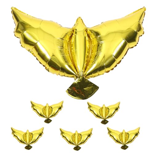 HONITANO 6 Stück Teiliges Tauben-folienballons in Weiß Langlebige Partydeko für Hochzeit Geburtstag Friedensfeier Einfach Aufblasbar Himmelsteigen Lassen HONITANO 6 Stück Teiliges Tauben-folienballons in Weiß Langlebige Partydeko für Hochzeit Geburtstag Friedensfeier Einfach Aufblasbar Himmelsteigen Lassen von HONITANO