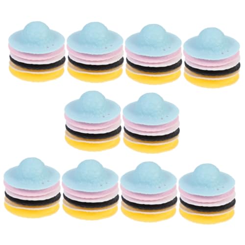 HONITANO 60 Stück Teiliges Mini Strohhut Bunte Miniatur Puppenhüte für DIY Basteln Puppenhaus Dekoration Hautfreundlich Langlebig Kleiner Hut für Handgemachte Partyaccessoires HONITANO 60 Stück Teiliges Mini Strohhut Bunte Miniatur Puppenhüte für DIY Basteln Puppenhaus Dekoration Hautfreundlich Langlebig Kleiner Hut für Handgemachte Partyaccessoires von HONITANO