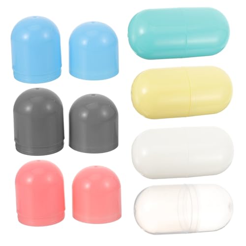 HONITANO 7 Stück Teiliges Kunststoff Kapselboxen mit Zylindrischem Design Wiederverwendbar und Leicht zu Öffnen als Osterei aufbewahrung für Süßigkeiten Kleine Spielsachen und Party HONITANO 7 Stück Teiliges Kunststoff Kapselboxen mit Zylindrischem Design Wiederverwendbar und Leicht zu Öffnen als Osterei aufbewahrung für Süßigkeiten Kleine Spielsachen und Party von HONITANO