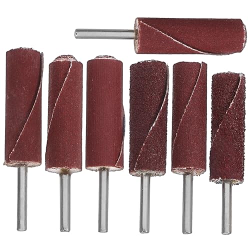 HONITANO 7 Stück Teiliges Schleifhülsen Schleifvlies für Bohrmaschine Langlebige Schleiftrommeln mit Verschiedenen Körnungen Einfache Montage Vielseitig für Metall Holz Kunststoff Jade HONITANO 7 Stück Teiliges Schleifhülsen Schleifvlies für Bohrmaschine Langlebige Schleiftrommeln mit Verschiedenen Körnungen Einfache Montage Vielseitig für Metall Holz Kunststoff Jade von HONITANO
