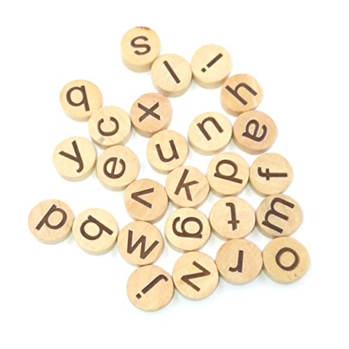HONITANO 78Stücke Holzbuchstaben Runde Holzscheiben mit Kleinbuchstaben DIY Bastelbedarf für Kreative Projekte und Lernspielzeug Vielseitig Einsetzbar HONITANO 78Stücke Holzbuchstaben Runde Holzscheiben mit Kleinbuchstaben DIY Bastelbedarf für Kreative Projekte und Lernspielzeug Vielseitig Einsetzbar von HONITANO