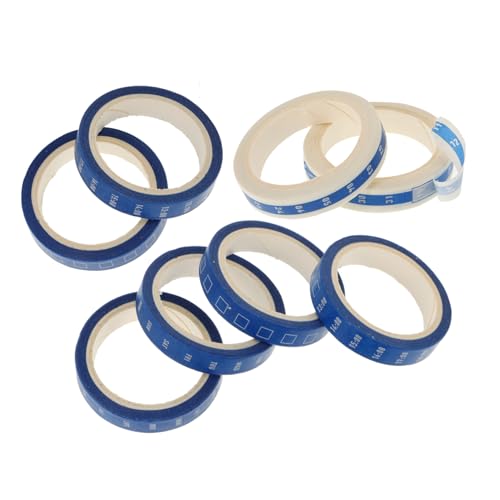 HONITANO 8 Rollen Teiliges Washi Tape Zeitmanagement Planungsbänder Selbstklebend Wiederverwendbar für Scrapbook Kalender Dekoration Bunte Farben Vielseitig für Büro Schule HONITANO 8 Rollen Teiliges Washi Tape Zeitmanagement Planungsbänder Selbstklebend Wiederverwendbar für Scrapbook Kalender Dekoration Bunte Farben Vielseitig für Büro Schule von HONITANO