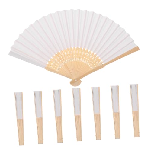 HONITANO 8 Stück Teiliges Faltbare Weiße Papierfächer zum Bemalen Kreative Handfächer für Kindergarten für DIY Kunst Sommer Events Eltern Junge Mädchen Aktivitäten und Outdoor Feiern HONITANO 8 Stück Teiliges Faltbare Weiße Papierfächer zum Bemalen Kreative Handfächer für Kindergarten für DIY Kunst Sommer Events Eltern Junge Mädchen Aktivitäten und Outdoor Feiern von HONITANO