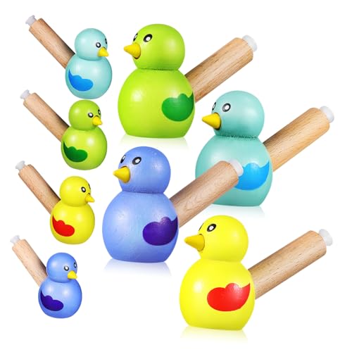 HONITANO 8 Stück Teiliges Holz Vogelpfeifen Bunte Cartoon Vogelform Lernspielzeug für Pädagogisch Fördernd Musikalisch Geeignet für Geburtstagsgeschenke und Alltagsspielspaß HONITANO 8 Stück Teiliges Holz Vogelpfeifen Bunte Cartoon Vogelform Lernspielzeug für Pädagogisch Fördernd Musikalisch Geeignet für Geburtstagsgeschenke und Alltagsspielspaß von HONITANO