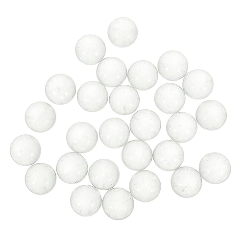HONITANO 90Stücke Transparente Glasmurmeln für Aquarien Vasenfüller Dekorative Glasperlen Stabil und Langlebig für Kunsthandwerk und Blumenarrangements von HONITANO
