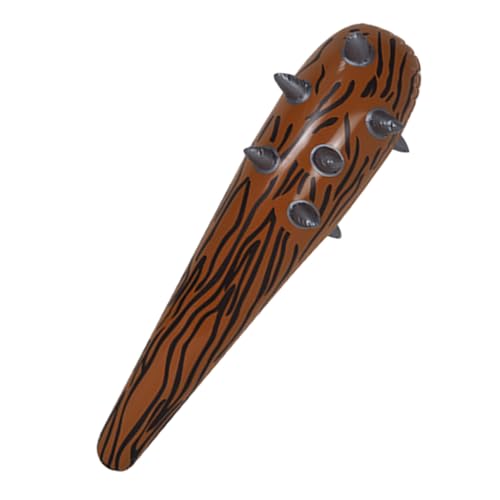 HONITANO Aufblasbarer Jubelstab aus Strapazierfähigem PVC für Sport Partyspaß Kinderleicht Aufblasbar Buntes Baseballschläger design Sport Party und Familien von HONITANO