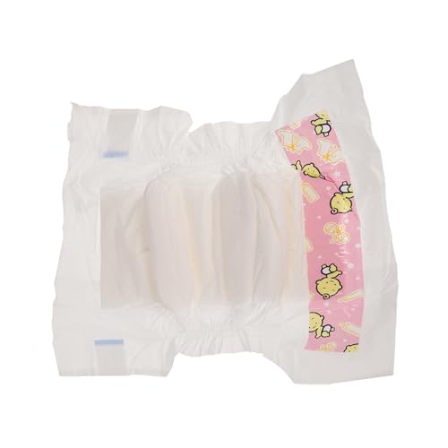 HONITANO Babywindel Zubehör Cartoon-Windel Puppen Accessoires Puppen Kleidung Puppen Nickerchen -PIPI-Windeln realistisches Babypuppenzubehör Puppe Babykleidung Stoff von HONITANO