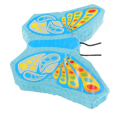 HONITANO Butterfly Pinata aus Papier Lustige Partydeko für Kindergeburtstag Sichere und Kreative Schmetterlingsform Partyspiel und Geeignet für Frühlingsfeiern und Fotokabinen HONITANO Butterfly Pinata aus Papier Lustige Partydeko für Kindergeburtstag Sichere und Kreative Schmetterlingsform Partyspiel und Geeignet für Frühlingsfeiern und Fotokabinen von HONITANO