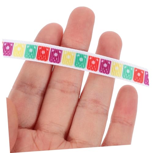 HONITANO Cinco De Mayo Geschenkband Breit Yards Polyester Bastelband mit Mexikanischem Muster für Geschenkverpackung und Partydekoration HONITANO Cinco De Mayo Geschenkband Breit Yards Polyester Bastelband mit Mexikanischem Muster für Geschenkverpackung und Partydekoration von HONITANO