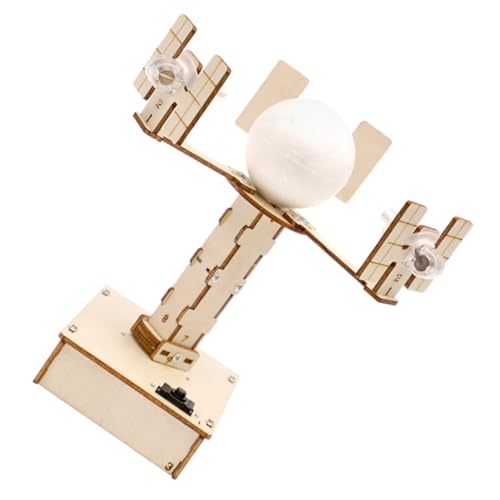 HONITANO DIY Holzbausatz Geosynchroner Satellitenmodell Bausatz Wissenschaft Lernspielzeug Stem Experimentierset für Jugendliche Geduld und Technikförderung HONITANO DIY Holzbausatz Geosynchroner Satellitenmodell Bausatz Wissenschaft Lernspielzeug Stem Experimentierset für Jugendliche Geduld und Technikförderung von HONITANO