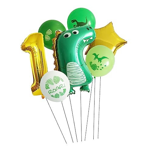 HONITANO Geburtstag Luftballons thematisiert Tierballons Dinosaurier-Geburtstagsdekoration Luftballons mit Dinosauriermotiven dekorative Geburtstagsballons Aluminiumfolie Golden HONITANO Geburtstag Luftballons thematisiert Tierballons Dinosaurier-Geburtstagsdekoration Luftballons mit Dinosauriermotiven dekorative Geburtstagsballons Aluminiumfolie Golden von HONITANO