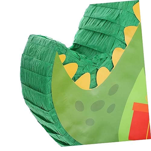 HONITANO Große Dinosaurier Pinata zum Aufhängen Bunte Partydekoration und Candy Container Lustige Pinata für Kindergeburtstag Themenfeier Indoor und Outdoor Grün HONITANO Große Dinosaurier Pinata zum Aufhängen Bunte Partydekoration und Candy Container Lustige Pinata für Kindergeburtstag Themenfeier Indoor und Outdoor Grün von HONITANO